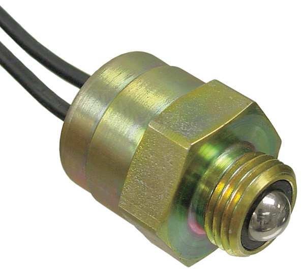 Water Proof Limit Switch, Plunger, Roller, 1NO, Not Rated AC