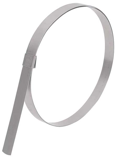 Preformed BandClamp, SS, Min.Dia.3/4