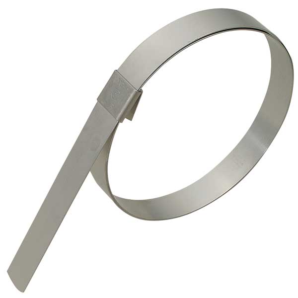 Preformed BandClamp, SS, Min.Dia.3/4