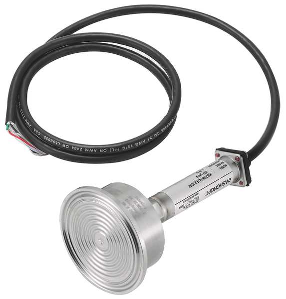 Sanitary Transducer, Range 0 to 100psi