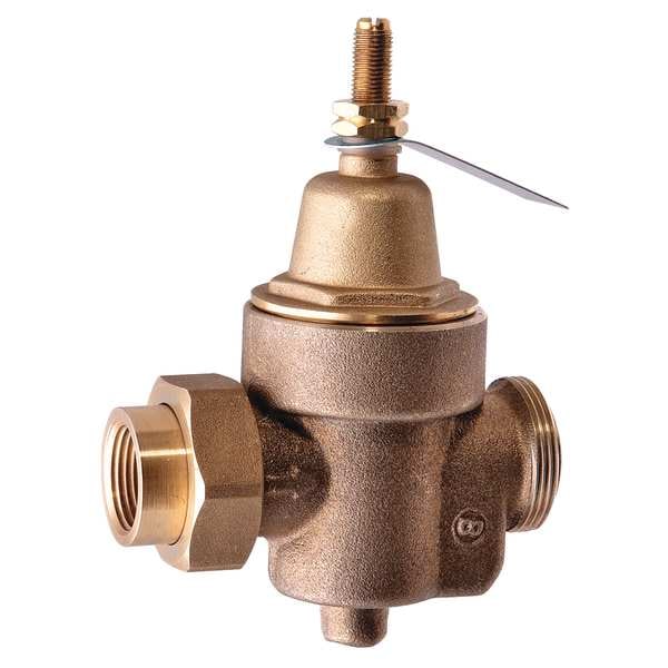 Water Pressure Reducing Valve, 1/2 In.