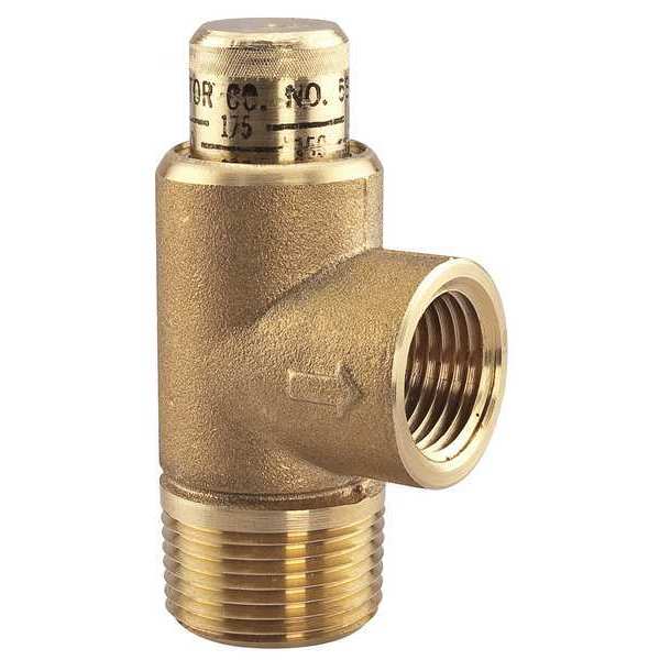 Adjustable Relief Valve, 3/4 x 1/2 In