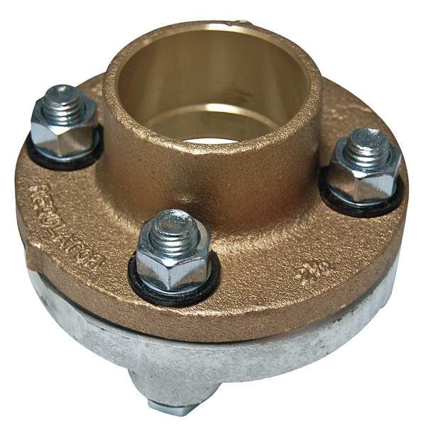 Dielectric Flange, 2 In, FIPxSolder, 250psi
