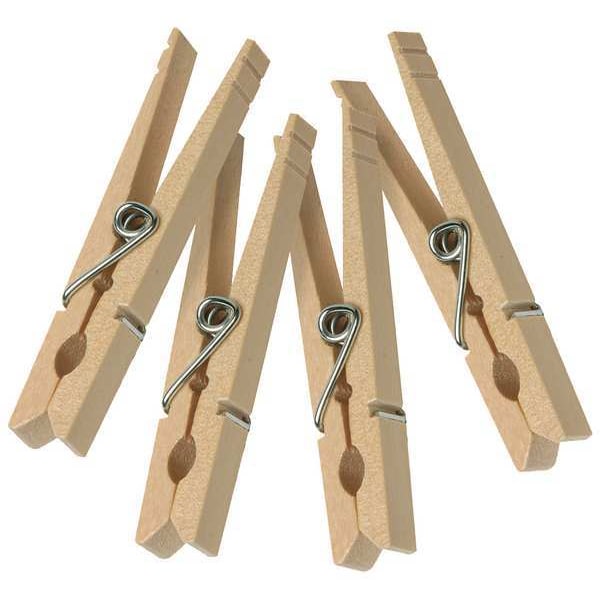 Clothespins, Wooden, PK24