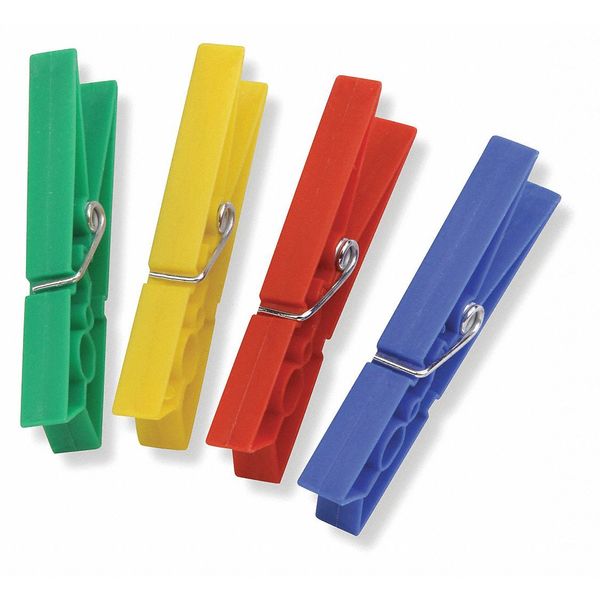 Clothespins, Plastic, PK100
