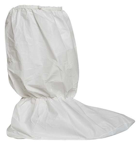 BootCovers, SlipResistSole, XL, White, PK100
