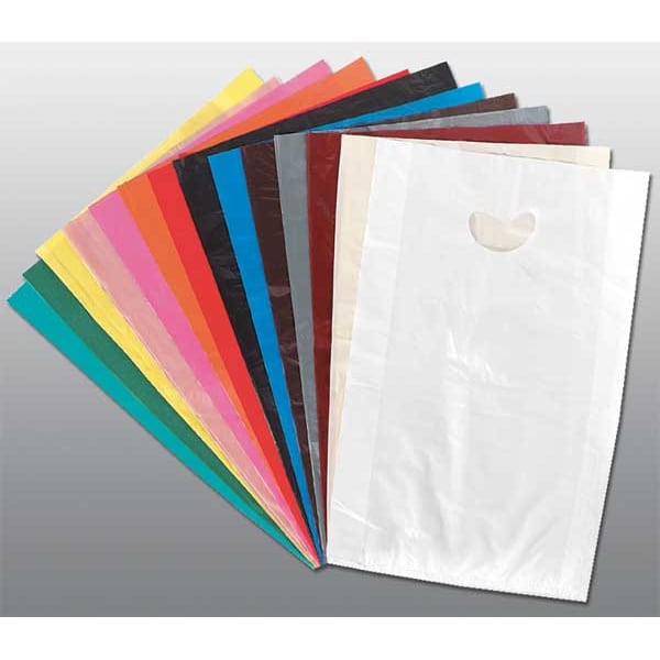 Merchandise Bags, Red, 21 In. L, PK500