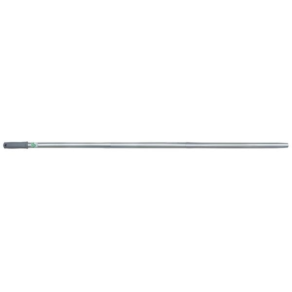 56 in Tapered Floor Squeegee Handle Extension Pole, 1 in Dia, Green/Silver, Aluminum