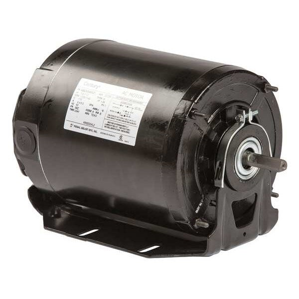 Split-Phase Belt Drive Motor, 1/4, 1/12 HP, 56Z Frame, 115V AC Voltage, 1,725/1,140 Nameplate RPM