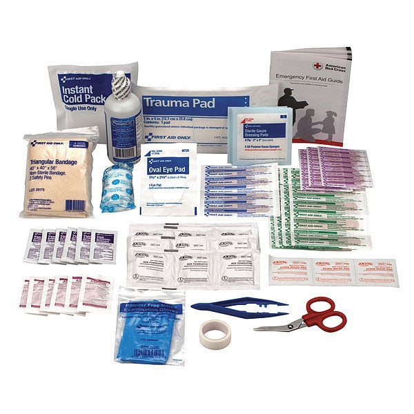Bulk First Aid Kit Refill, Cardboard, 25 Person