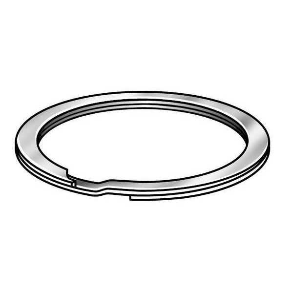 External Retaining Ring, Steel Oil Finish, 3/4 in Shaft Dia, 10 PK