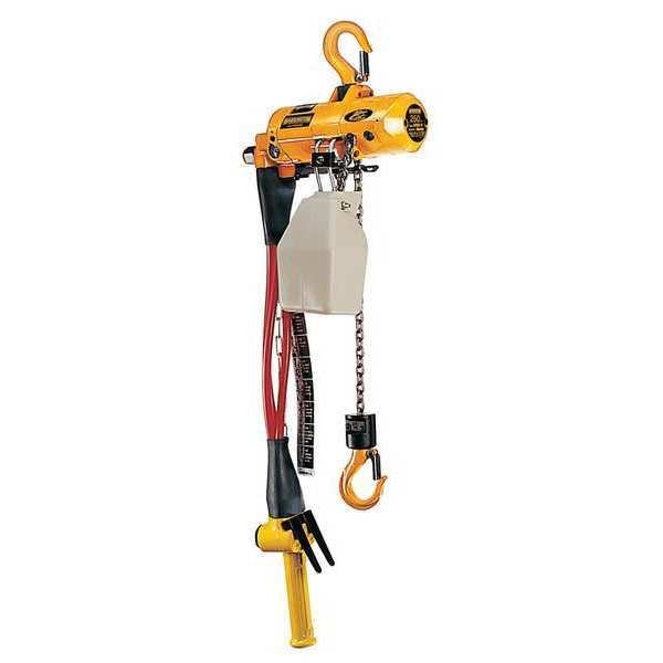 Air Chain Hoist, 250 lb. Cap., 15 ft. Lift