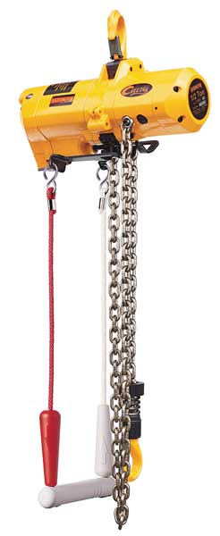 Air Chain Hoist, 500 lb. Cap., 15 ft. Lift