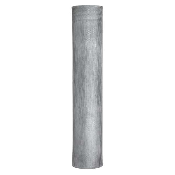 Door and Window Screen, Aluminum, 60 in W, 100 ft L, 0.011 in Wire Dia, Bright