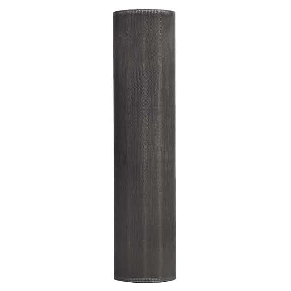 Door and Window Screen, Aluminum, 30 in W, 7 ft L, 0.011 in Wire Dia, Charcoal