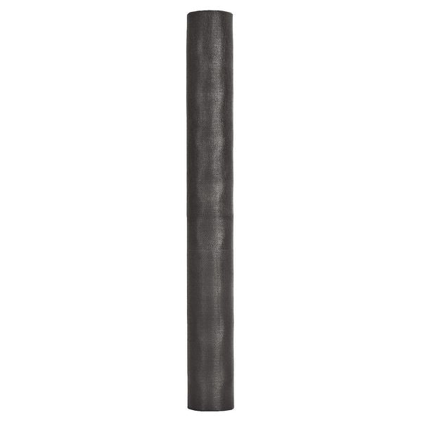 Door and Window Screen, Aluminum, 30 in W, 100 ft L, 0.011 in Wire Dia, Charcoal