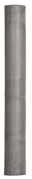 Door and Window Screen, Fiberglass, 30 in W, 100 ft L, 0.011 in Wire Dia, Gray