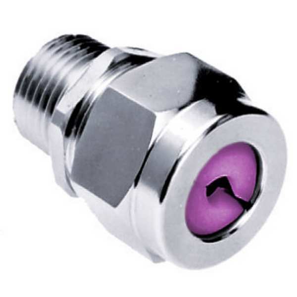 Liquid Tight Connector, 1 in., Purple