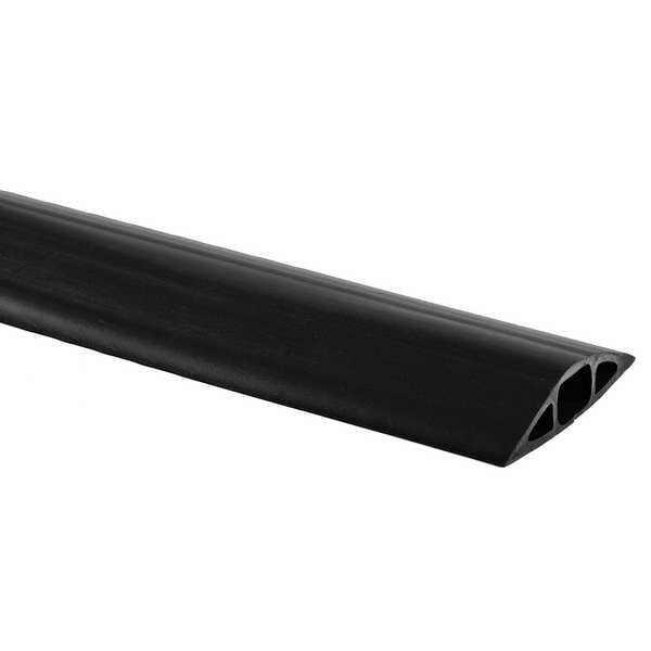 Hubbell FloorTrak 3 Floor Cable Cover - Cable Duct - Black - 1 Pack