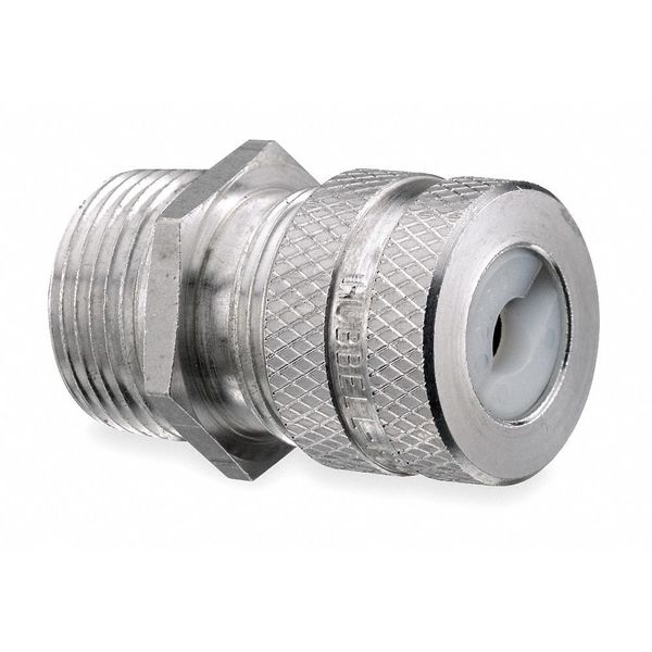 Liquid Tight Connector, 3/4 in., White