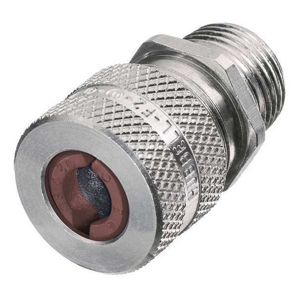 Liquid Tight Connector, 1 in., Brown