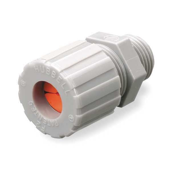 Liquid Tight Connector, 3/8 in., Blue
