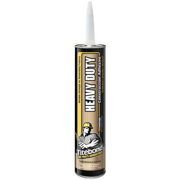 Construction Adhesive, PROvantage Heavy Duty Series, Light Beige, 10 oz, Cartridge