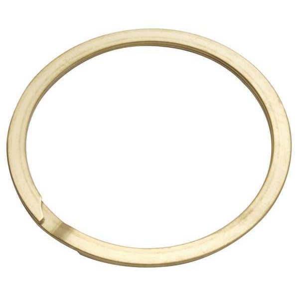 External Retaining Ring, 18-8 Stainless Steel Plain Finish, 1 in Shaft Dia, 5 PK