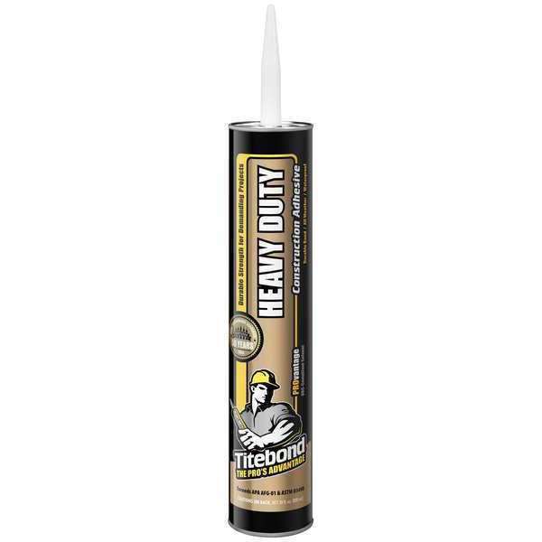 Construction Adhesive, PROvantage Heavy Duty Series, Light Beige, 28 oz, Cartridge