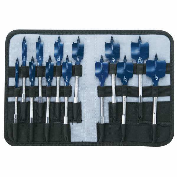 Standard Spade Set, 1/4-1 1/2, 6 L, 13 Pc
