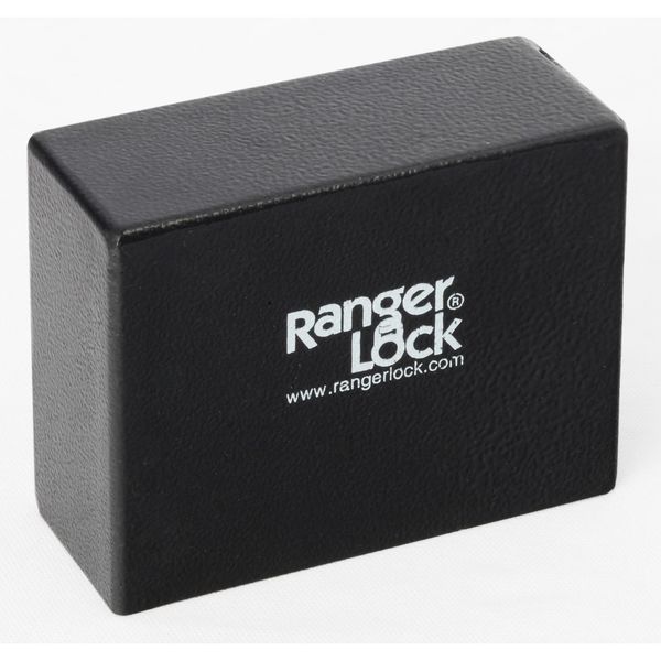 Padlock Guard, Hardened Steel, Blk, 3