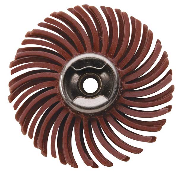 Abrasive Brush, EZ Lock, 220 Grit