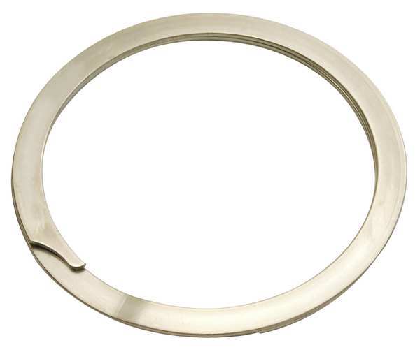 Internal Retaining Ring, 18-8 Stainless Steel, Plain Finish, 2 in Bore Dia.