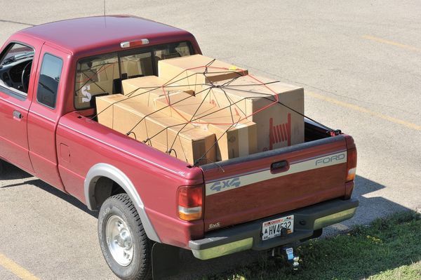 Cargo Net, Adj. Bungee, L72In, W60In