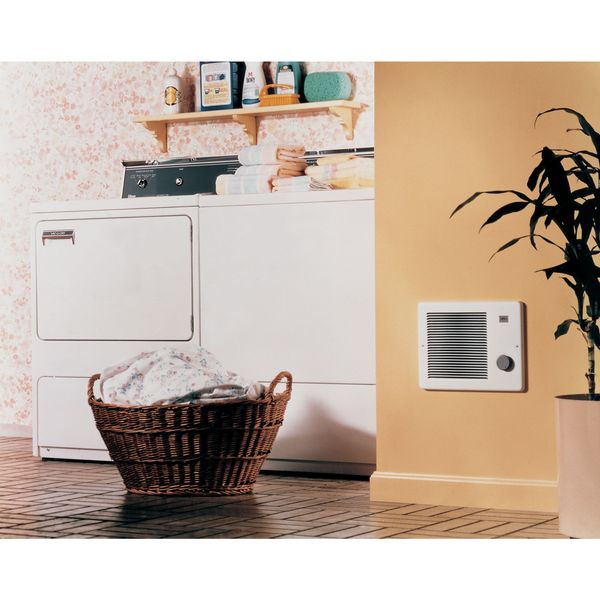 Recessed Electric Wall-Mount Heater, Recessed or Surface, 208/240V AC