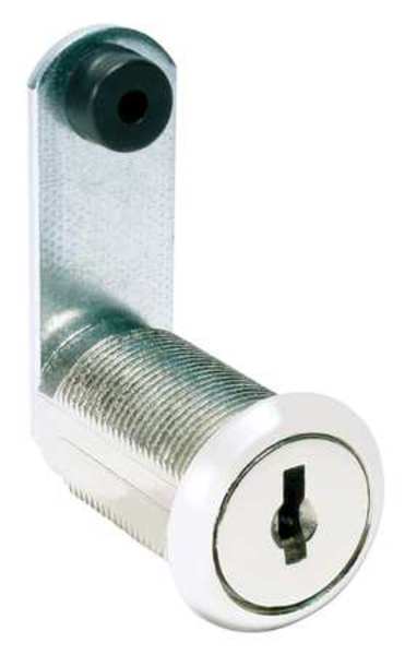 Disc Tumbler Keyed Cam Lock, Keyed Alike, C390A Key, For Material Thickness 15/64 in