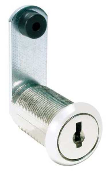 Disc Tumbler Keyed Cam Lock, Keyed Alike, C413A Key, For Material Thickness 15/16 in