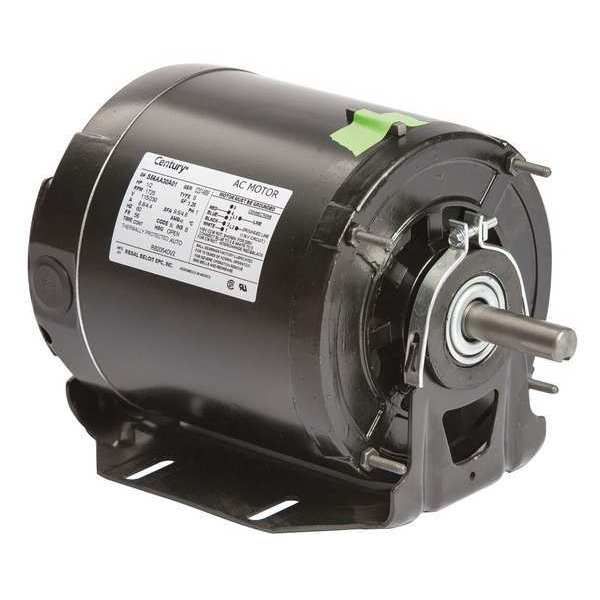 Split-Phase Belt Drive Motor, 1/2 HP, 56 Frame, 115/230V AC Voltage, 1,725 Nameplate RPM