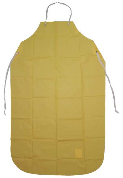 Bib Apron, Yellow, 55 In. L