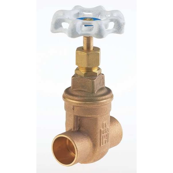 Gate Valve, 1-1/4 In., Solder