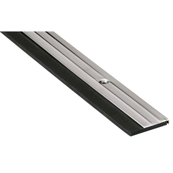 Door Bottom, 5/32 x 60 In, Stainless Steel