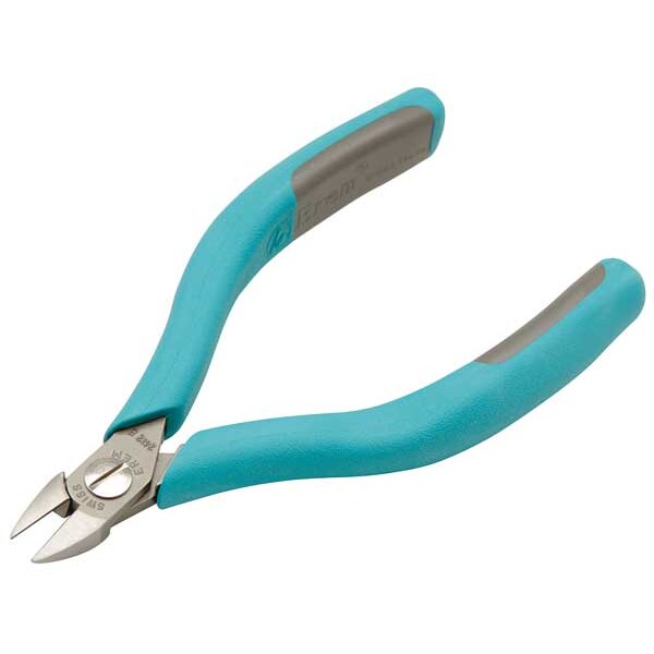 5 1/8 in 2400 Precision Diagonal Cutting Plier Semiflush Cut Narrow Nose Uninsulated