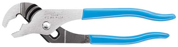6 1/2 in V-Jaw Tongue and Groove Plier, Serrated
