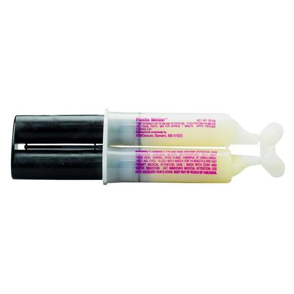 Structural Adhesive, 14300 Series, Tan, 1:01 Mix Ratio, 24 hr Functional Cure, Syringe
