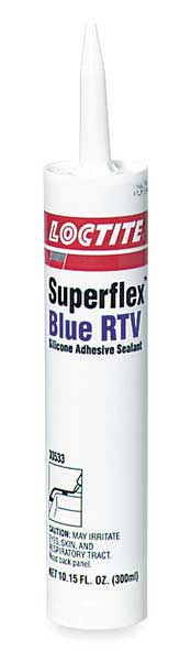 Shrink-Resistant, Coats Precut Gaskets Gasket Sealant, 300 mL, Blue, Temp Range -65 to 500 Degrees F