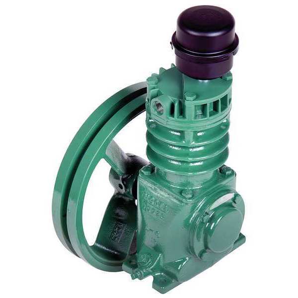 Air Compressor Pump, 3/4 hp, 1 hp, 1 Stage, 6 oz Oil Capacity, 1 Cylinder