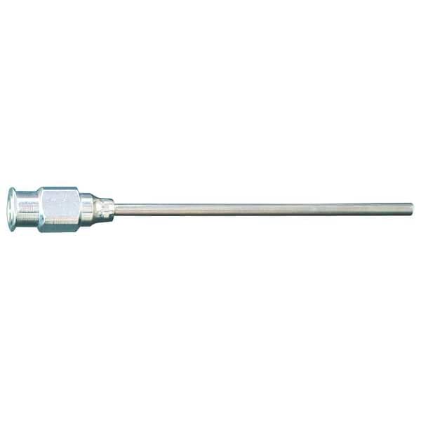 Needle, 1/4 in Length, Stainless Steel 12 PK Silver