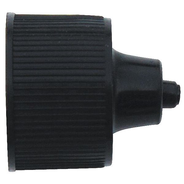 Replacement Bottle Cap, - Length, Low Density Polyethylene Black