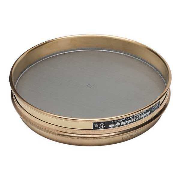 Sieve, 8 in, SS Frame, SS Mesh, No. 850
