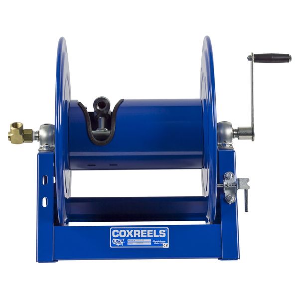 Hose Reel, Hand Crank, 1/2 In ID x 100 Ft